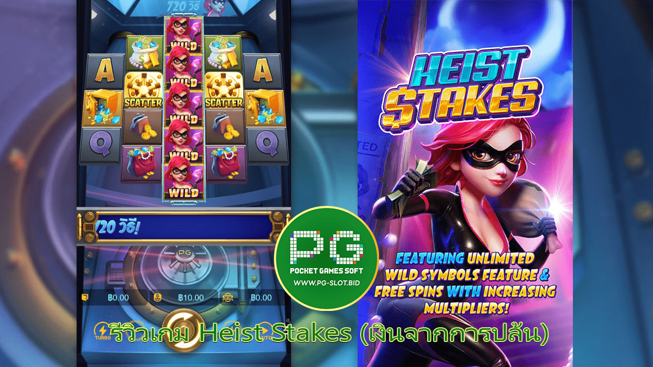 รีวิวเกม Heist Stakes