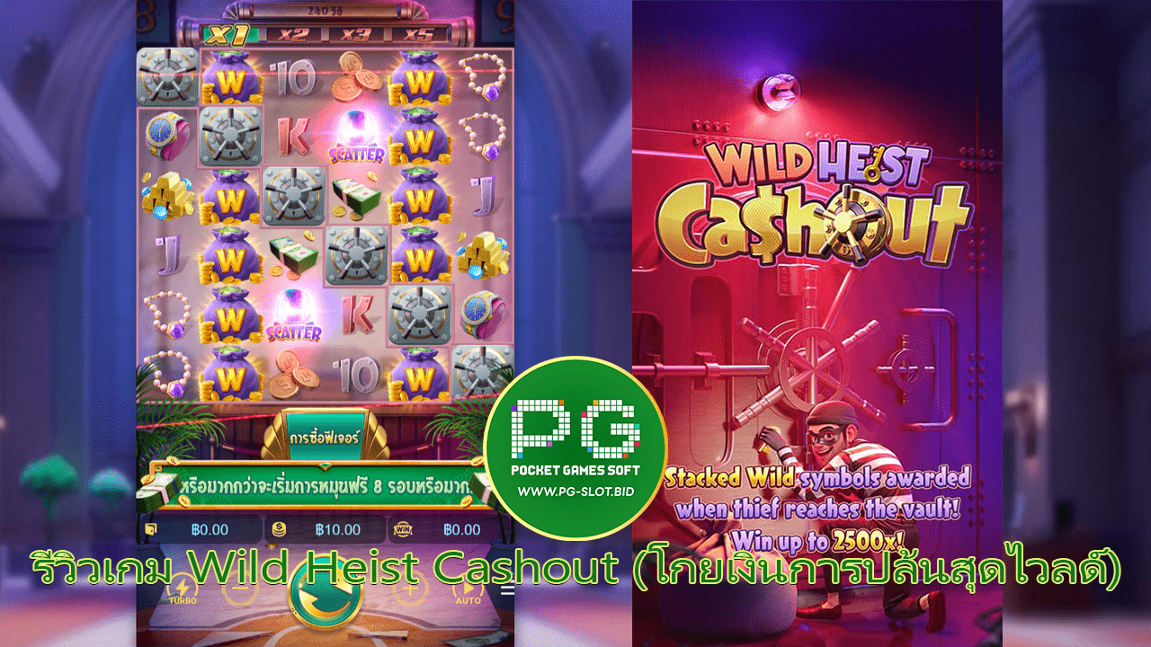 รีวิวเกม Wild Heist Cashout